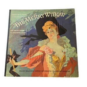 Franz Lehar The Merry Widow Highlights Vinyl LP Angel Records Sadler's Wells